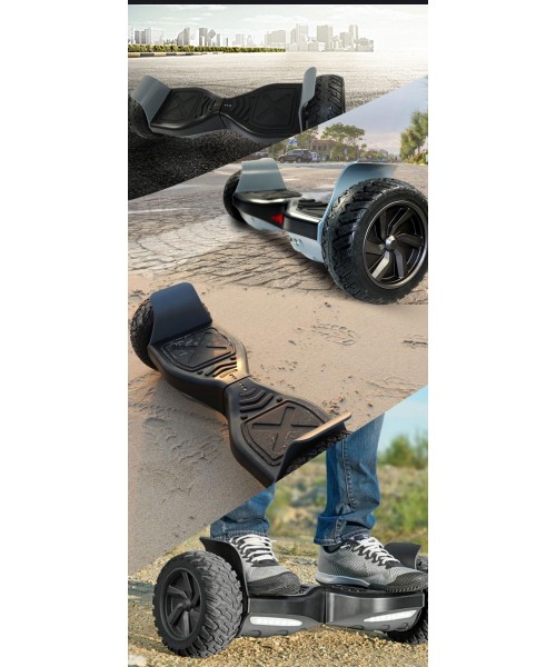 Smart Balance N8S Elektrikli Kaykay Hummer Hoverboard Off Road Siyah 8.5 İnch